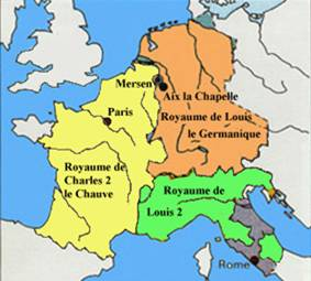 Royaume franc après le Traité de Meerseen